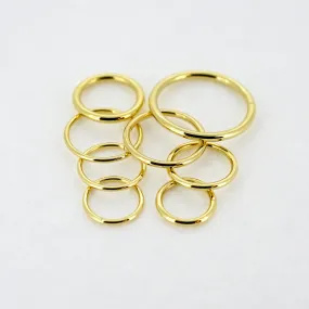 18k Gold Seamless Ring