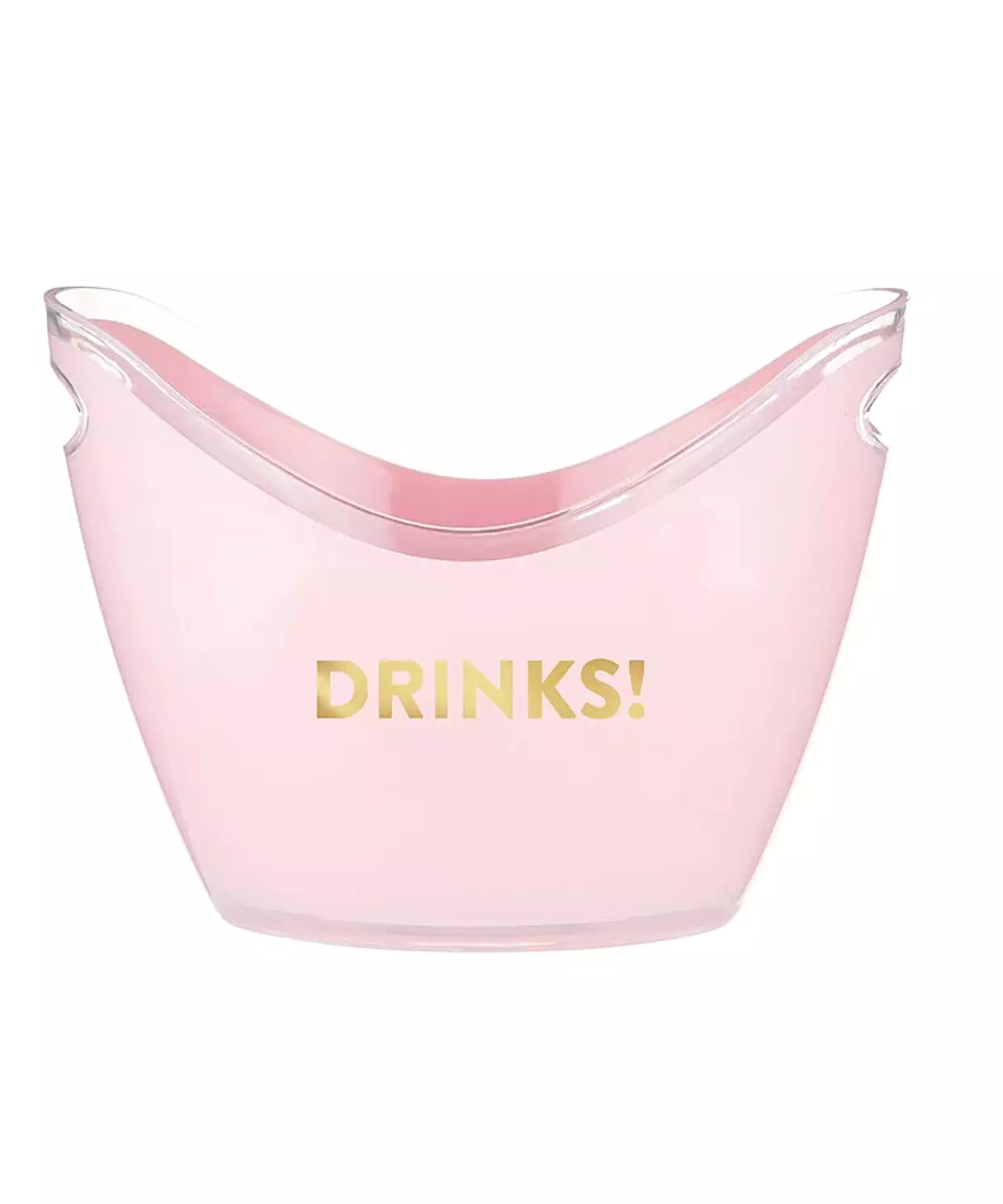 Acrylic Beverage Bucket - Drinks