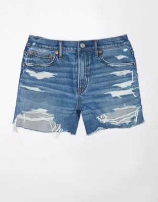 AE AE Strigid 4" Perfect Ripped Denim Short