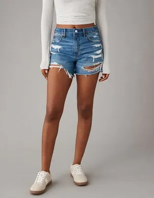 AE AE Strigid 4" Perfect Ripped Denim Short