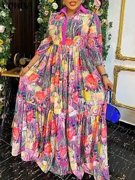 African Dresses For Women Traditional Africa Long Dress S4602721