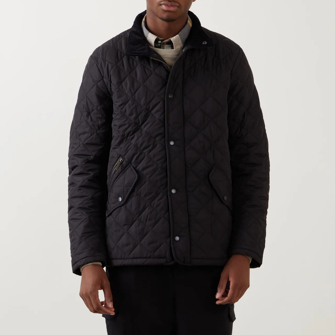 BARBOUR Chelsea Sportsquilt Jacket - Black