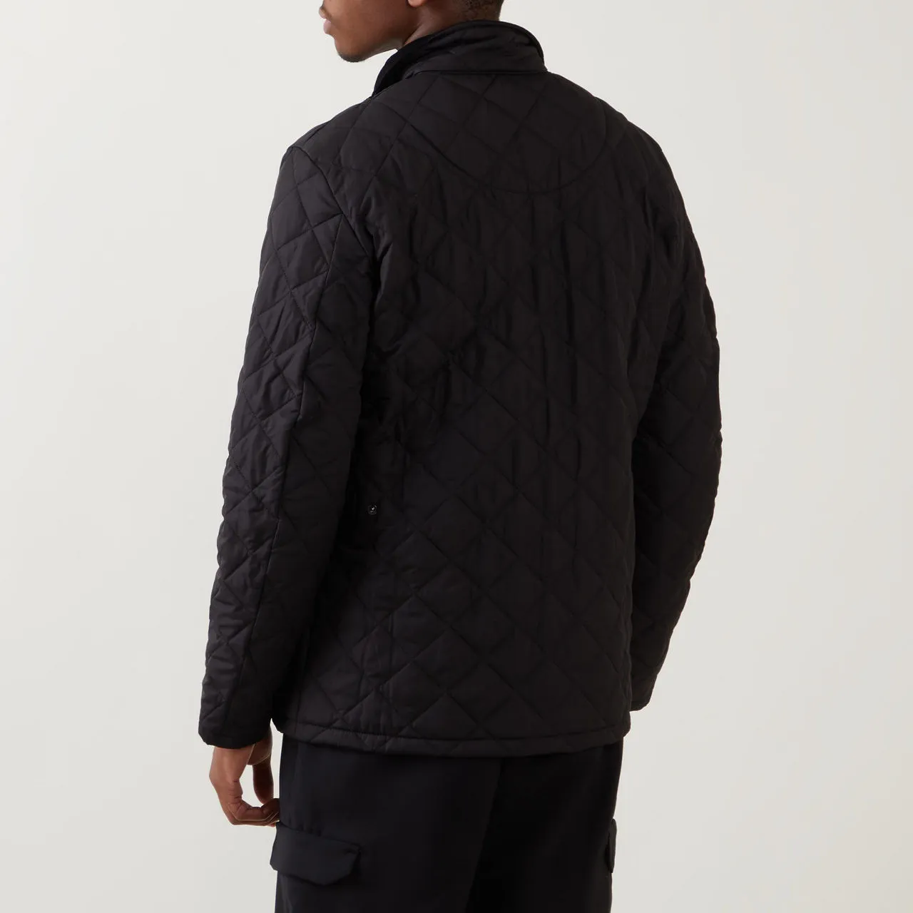 BARBOUR Chelsea Sportsquilt Jacket - Black