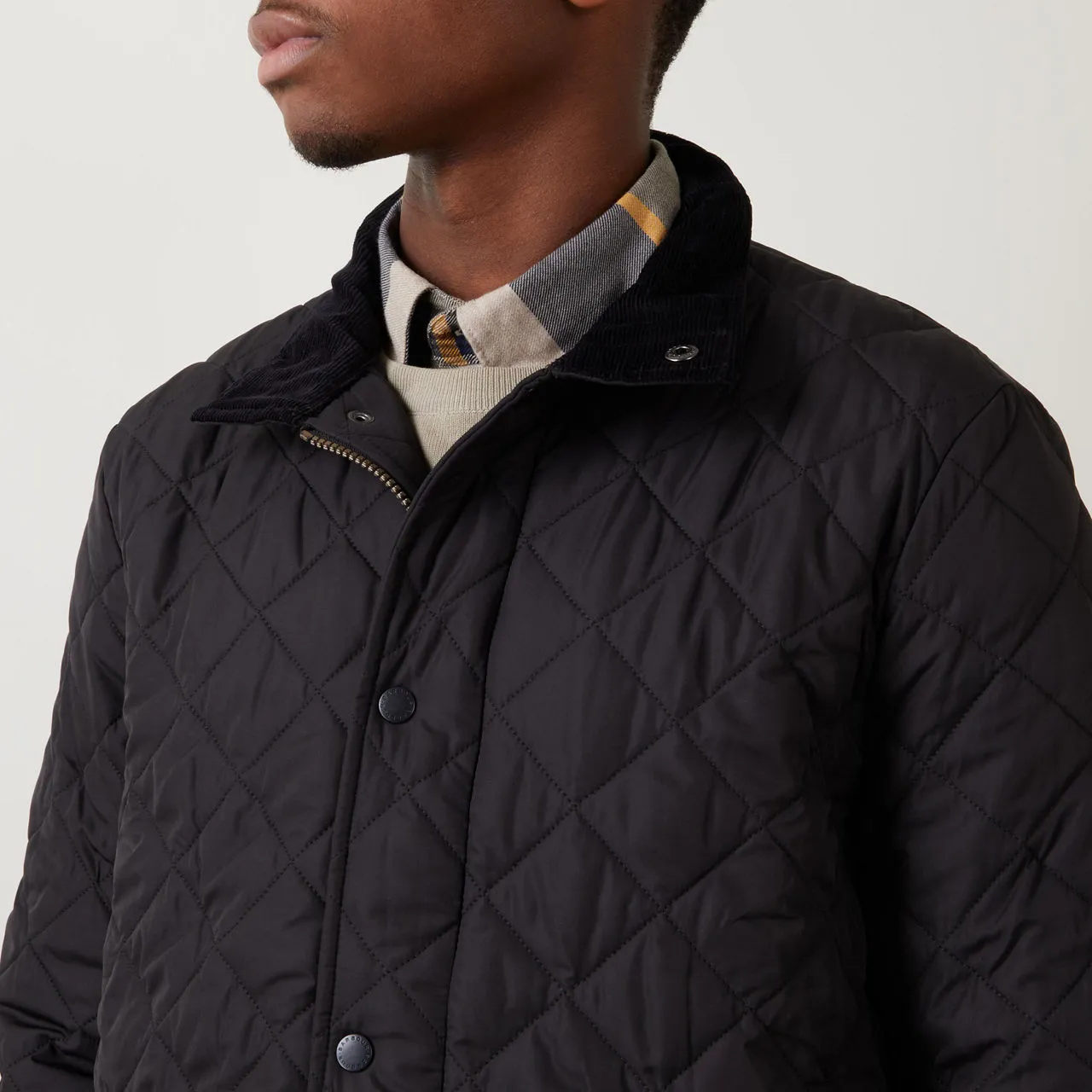 BARBOUR Chelsea Sportsquilt Jacket - Black