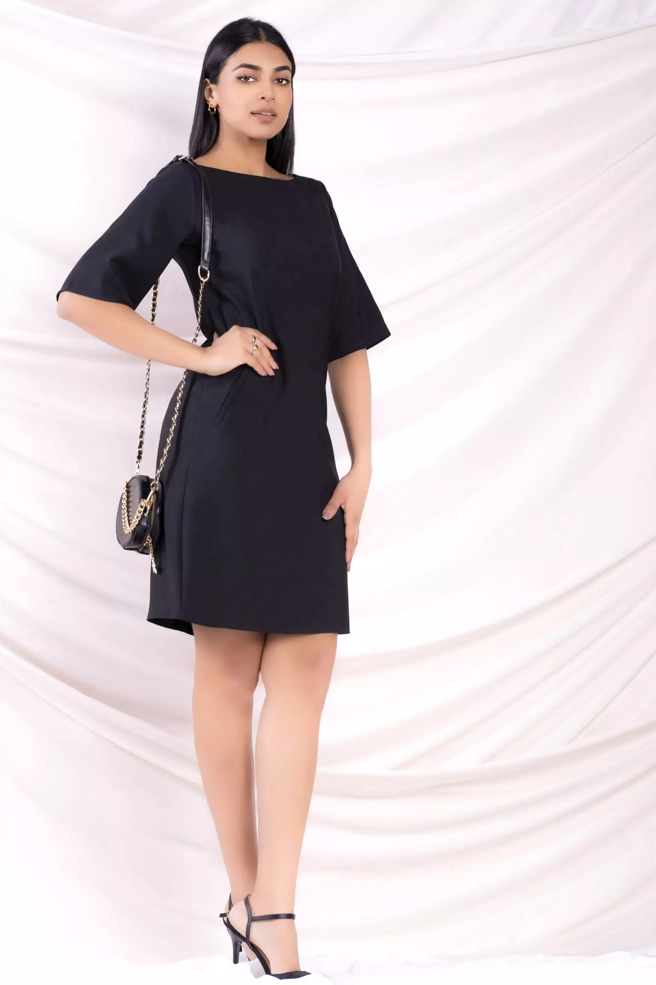 Black Shift Dress