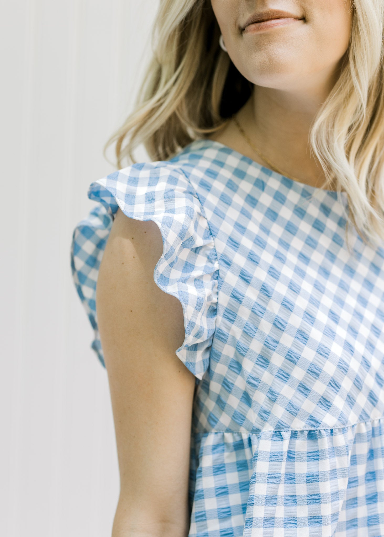 Blue Gingham Dress