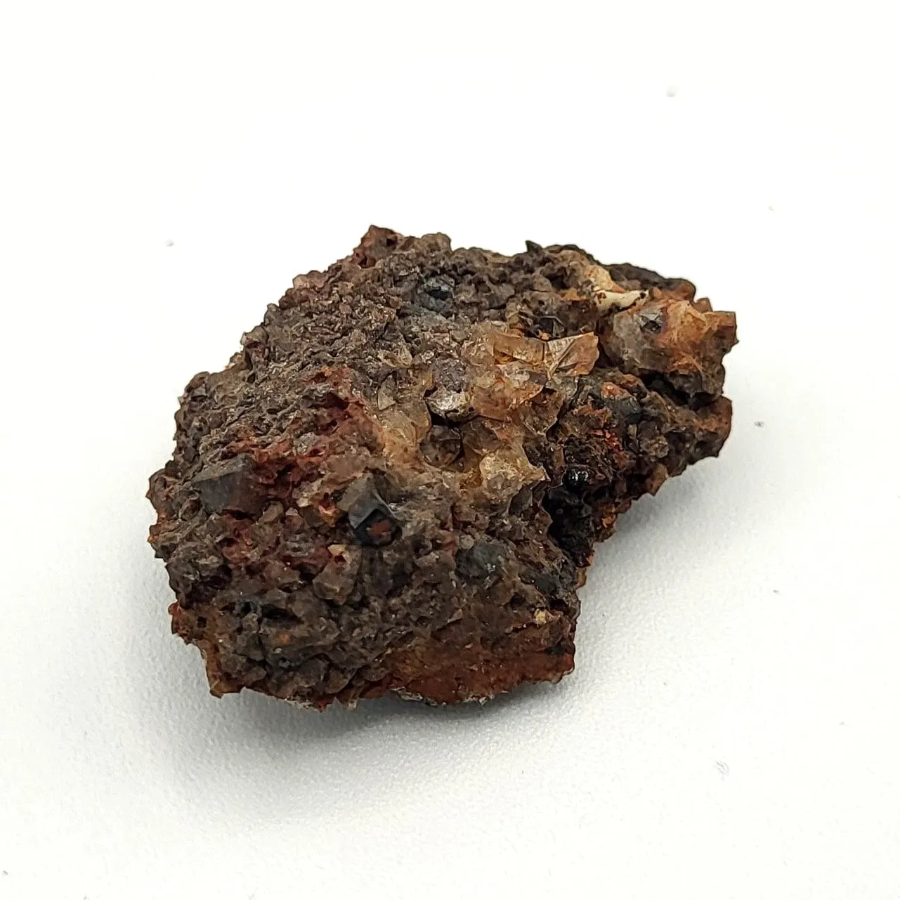 Brookite & Magnetite Raw Stone