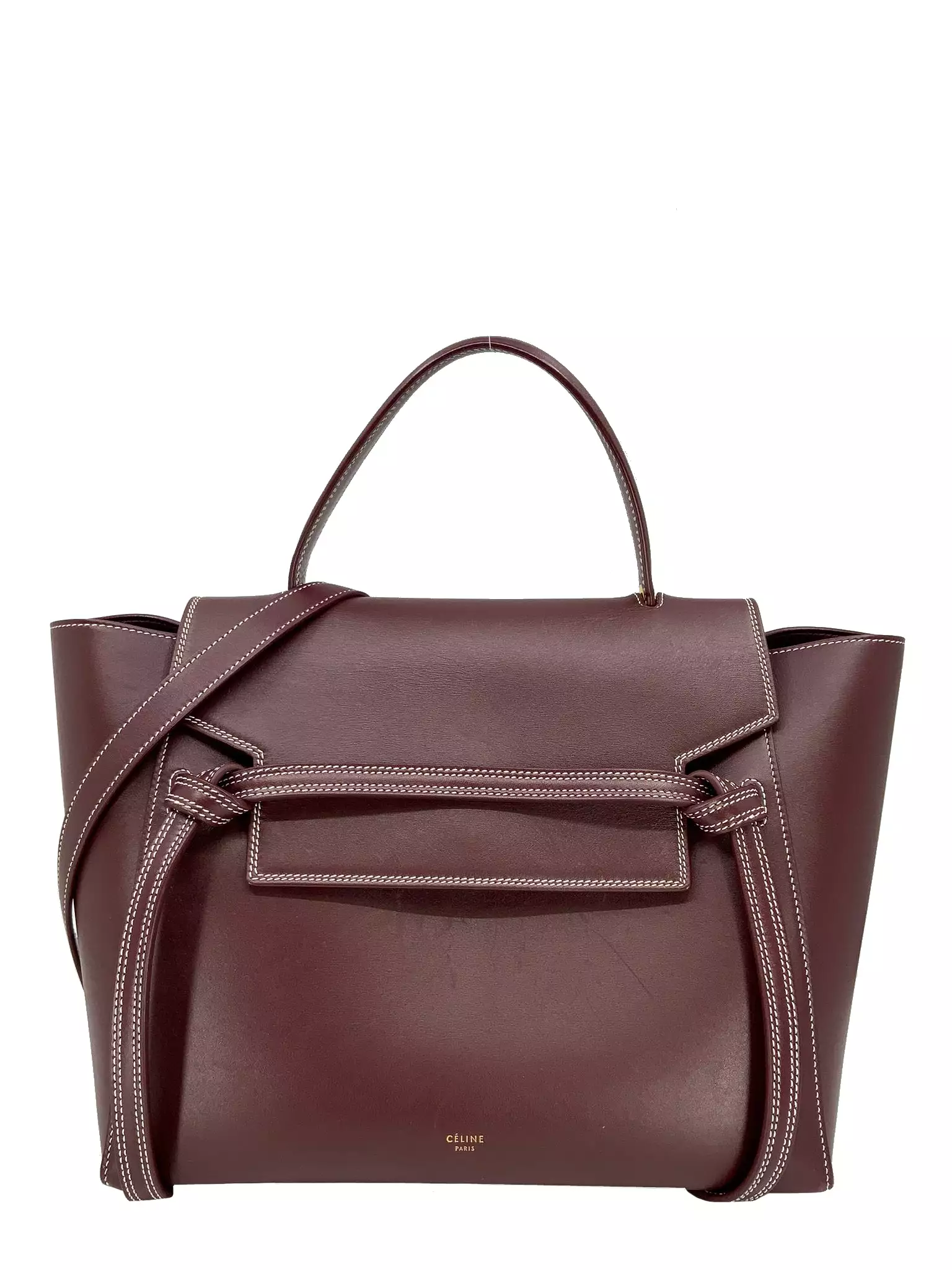 CELINE Smooth Calfskin Leather Mini Belt Bag