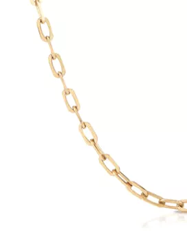 Chunky Rectangular Elongated Chain