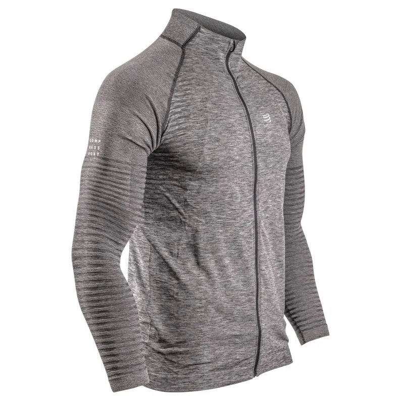 Compressport  Seamless Zip Sweatshirt - Maglietta termica - Uomo