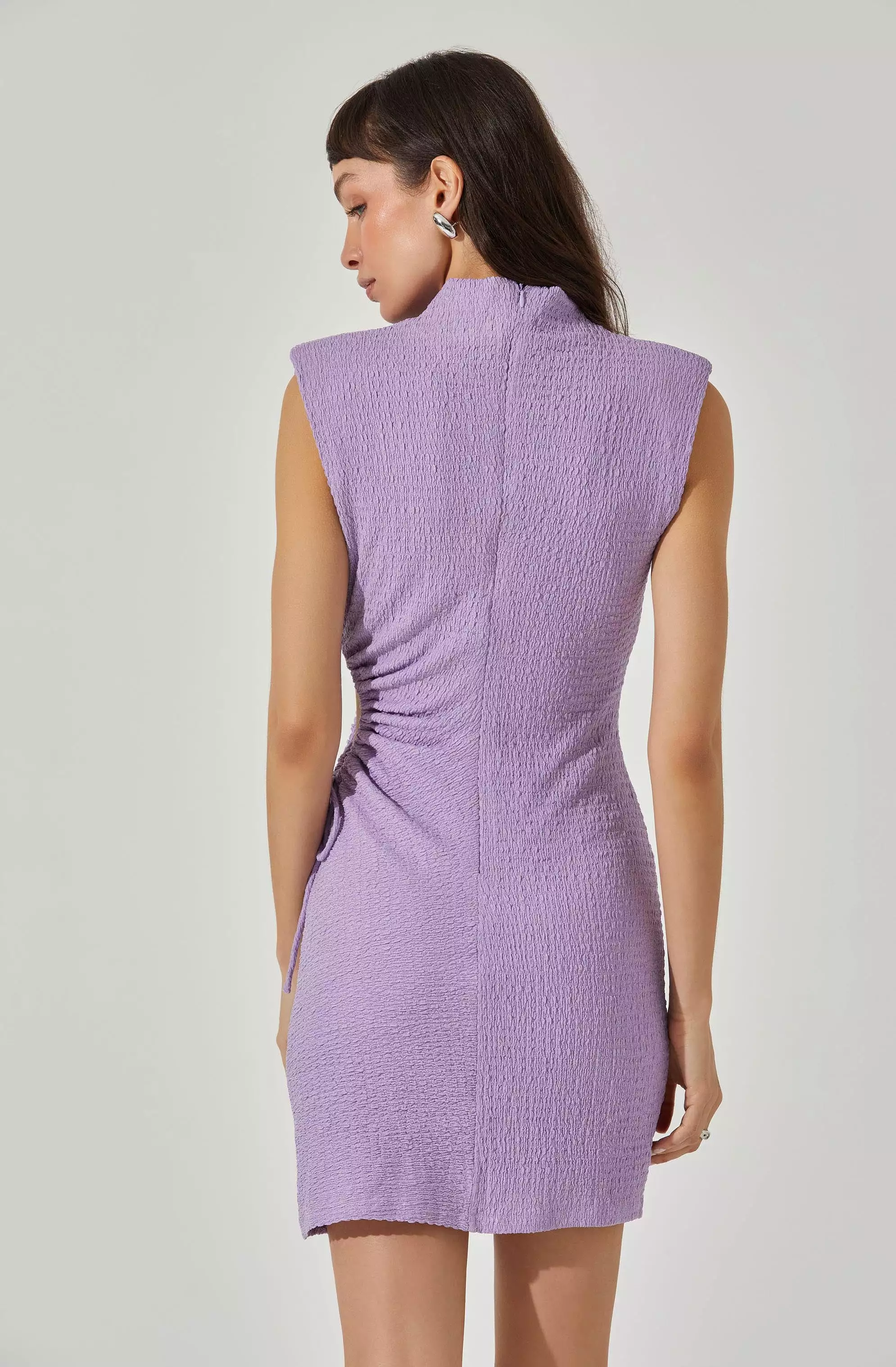 Draped Knit Bodycon Dress