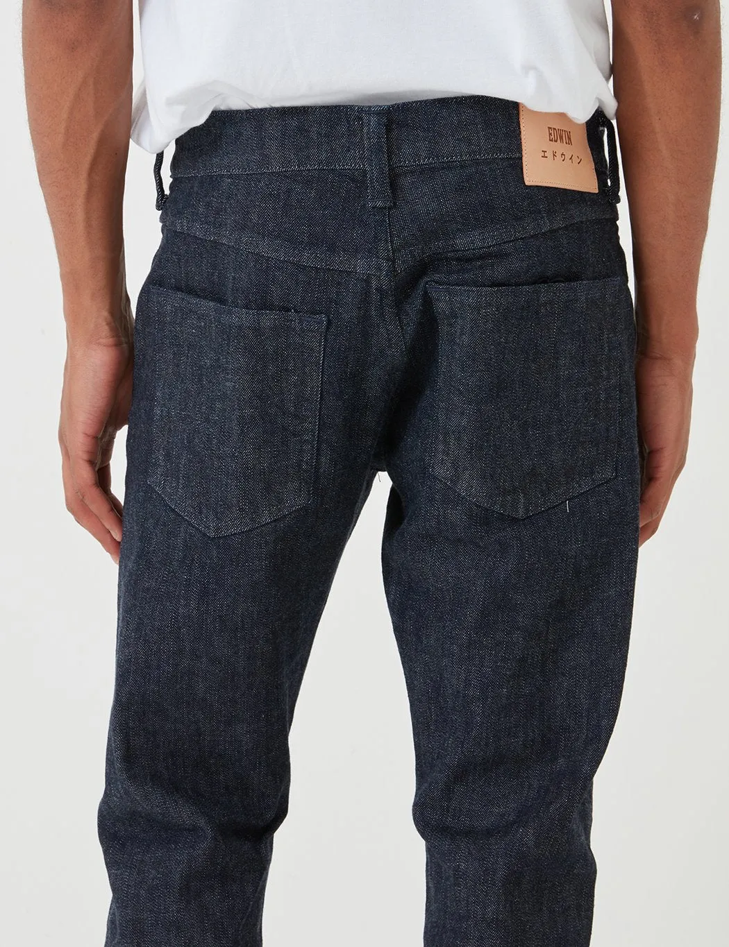 Edwin ED-55 CS Yuuki Blue Denim Jeans - Rinsed