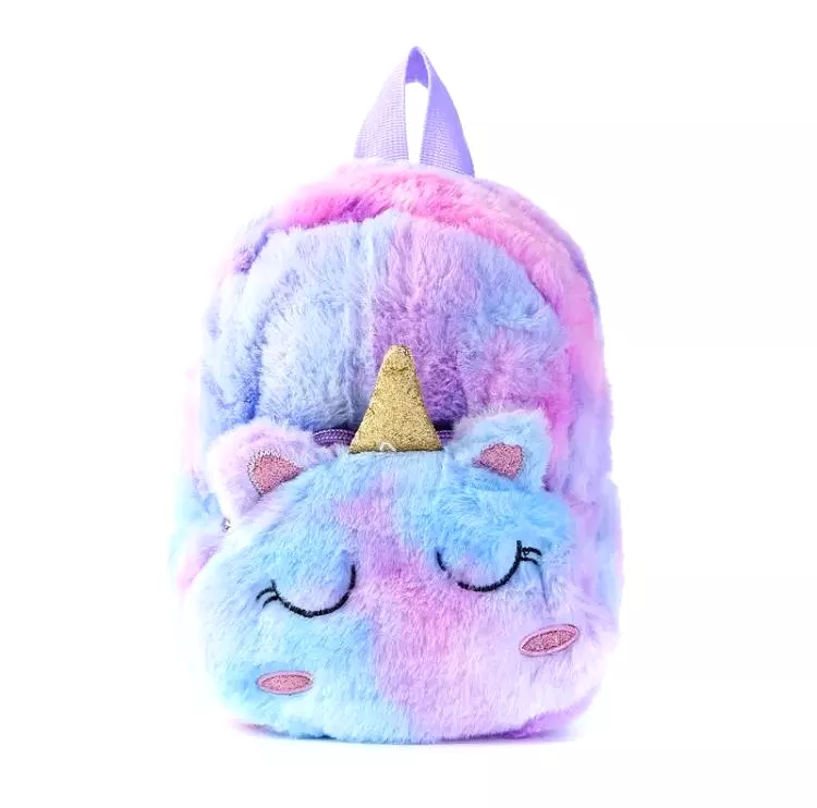 Embroidered Name Unicorn Kindergarten Bag Personalized Animals Girls School Bag Custom Name Backpack Cute Kids Shoulder Bag S472