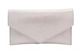 EMIS Pink shimmer Envelope Clutch Bag