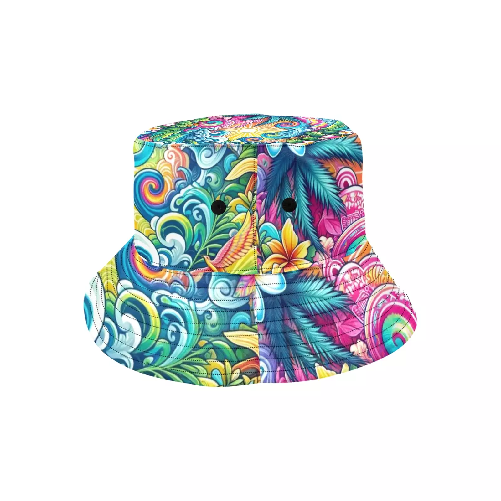 Euphoric Tides Rave Bucket Hat