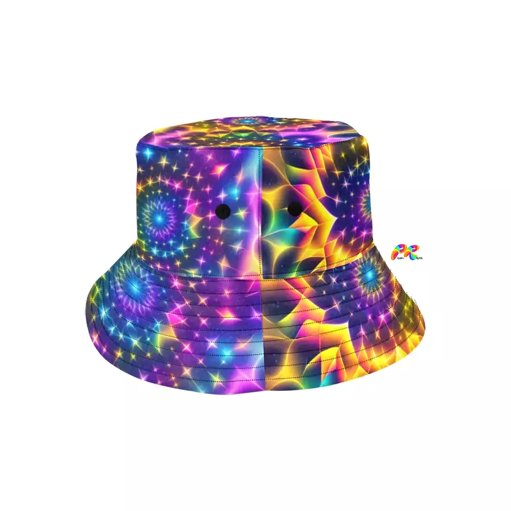 Exotic Neon Unisex Rave Bucket Hat