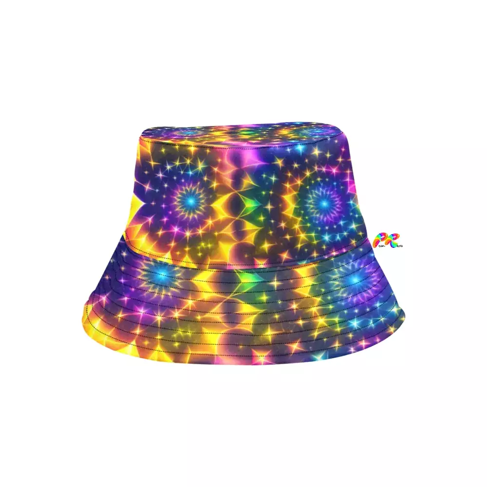 Exotic Neon Unisex Rave Bucket Hat