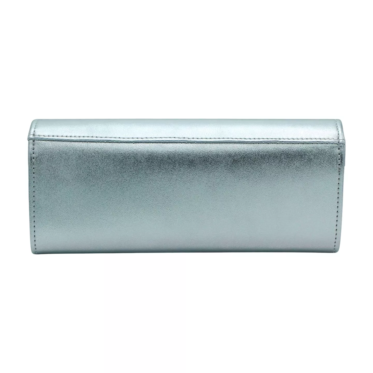 FABUCCI Silver Clutch Bag