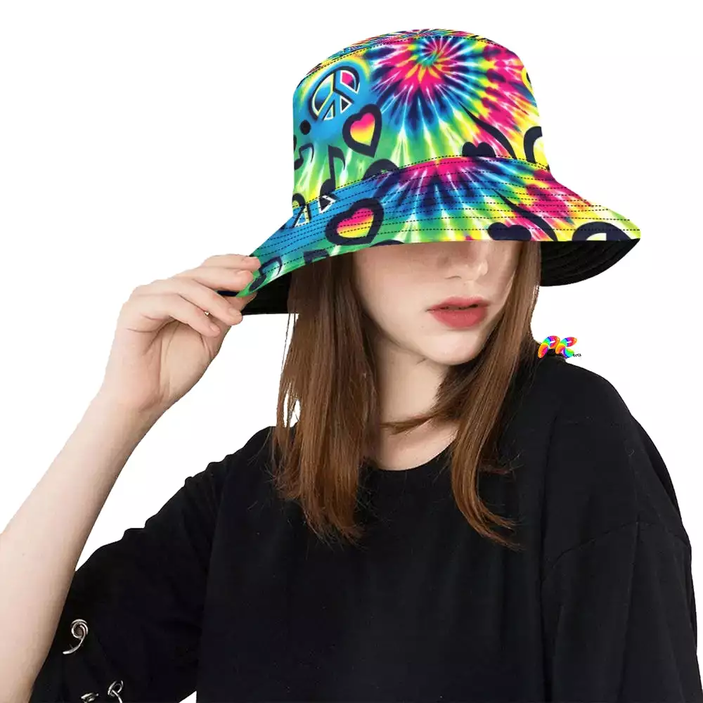 Happy Vibes Rave Bucket Hat