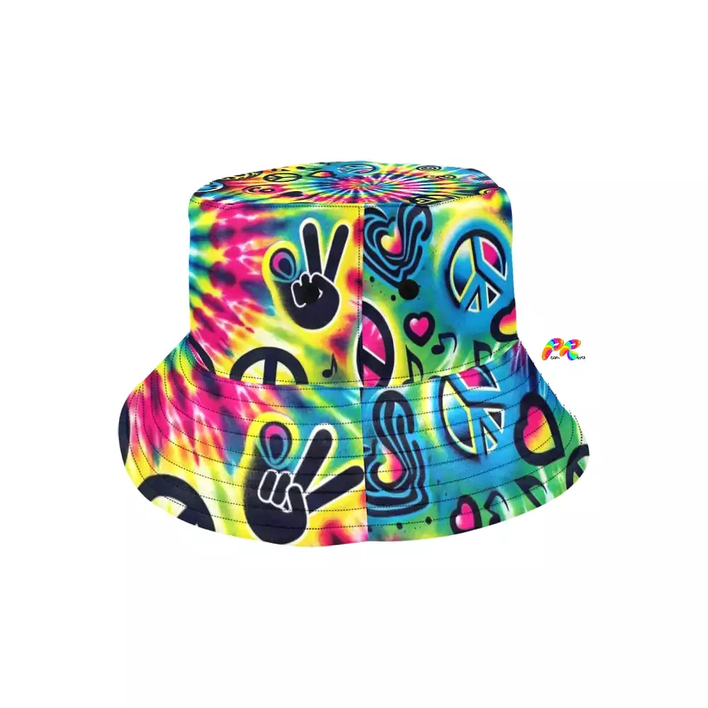 Happy Vibes Rave Bucket Hat