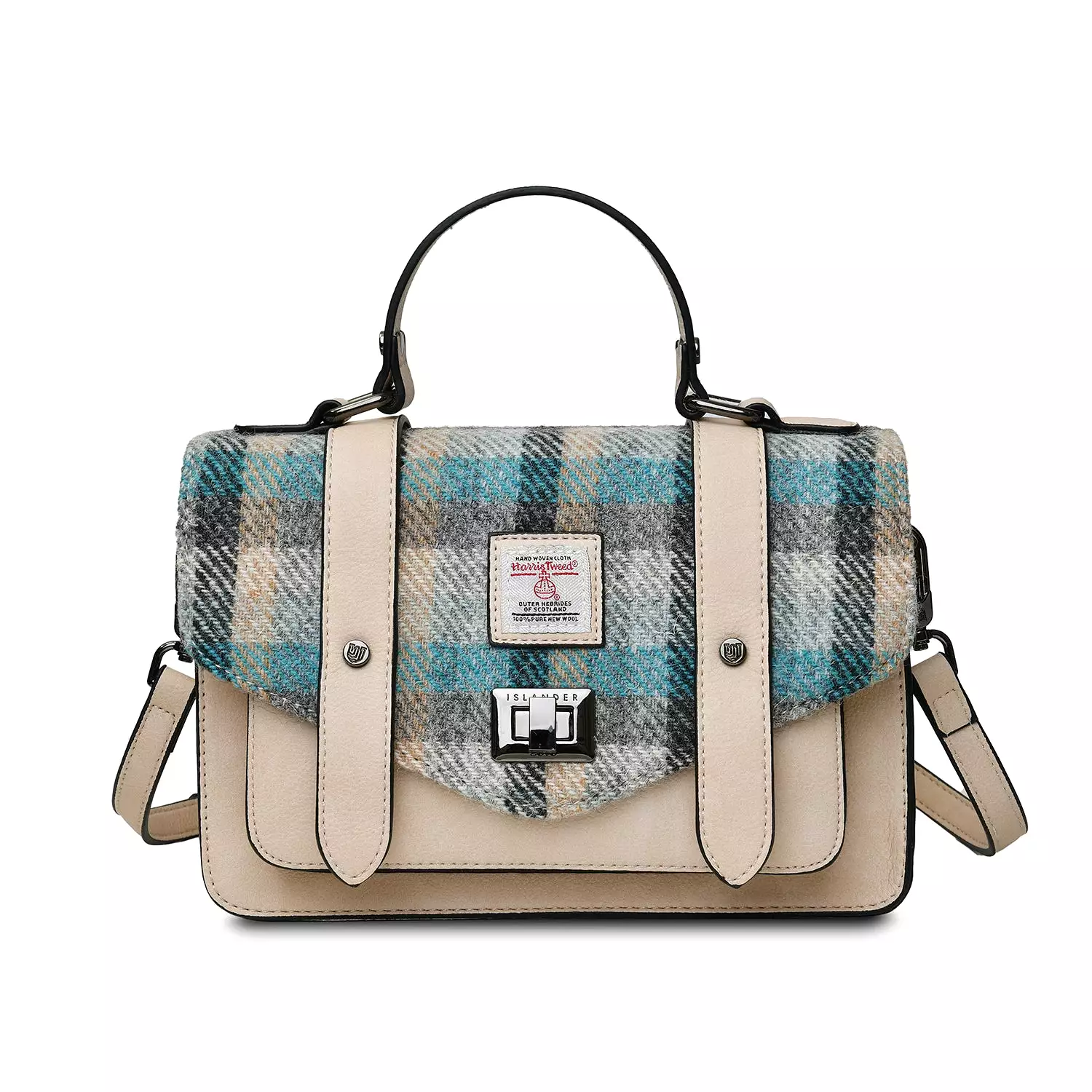 Harris Tweed Large Satchel [5 Colors]