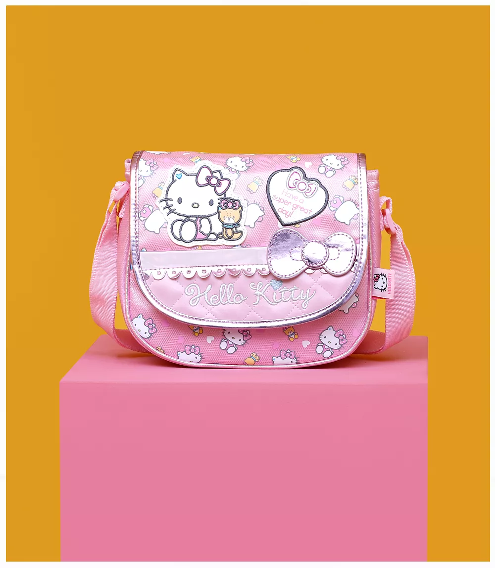 KA0014-PINK-Cross Body Bag For Girls