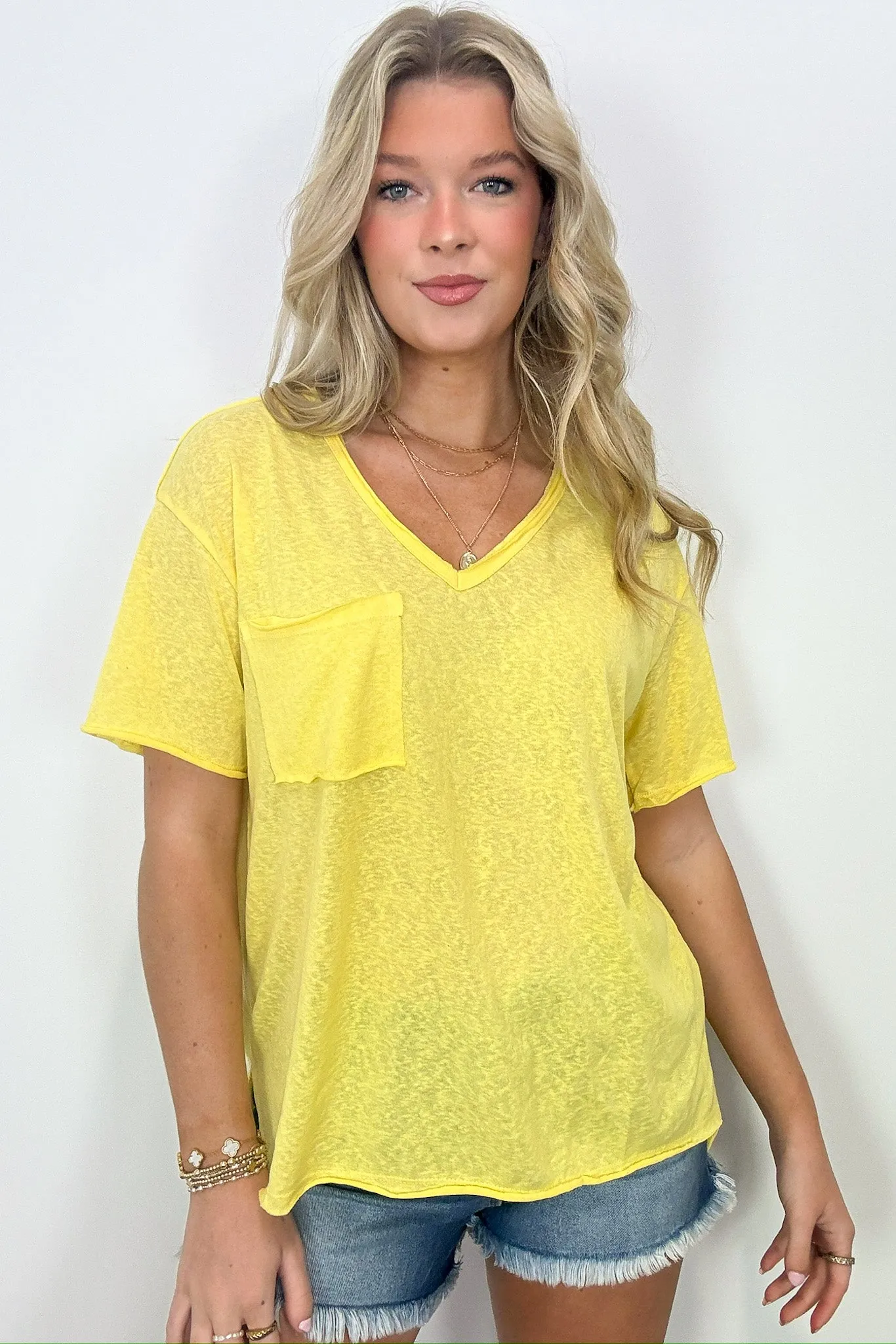 Kailani Effortless Relaxed Pocket Tee