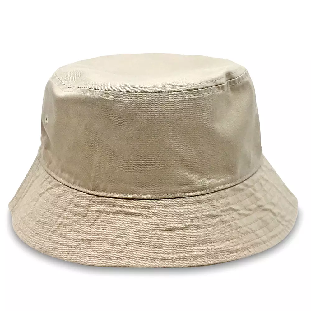 Khaki Weathered Big Bucket Hat