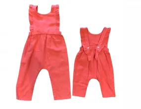 Laranjinha Romper - Coral