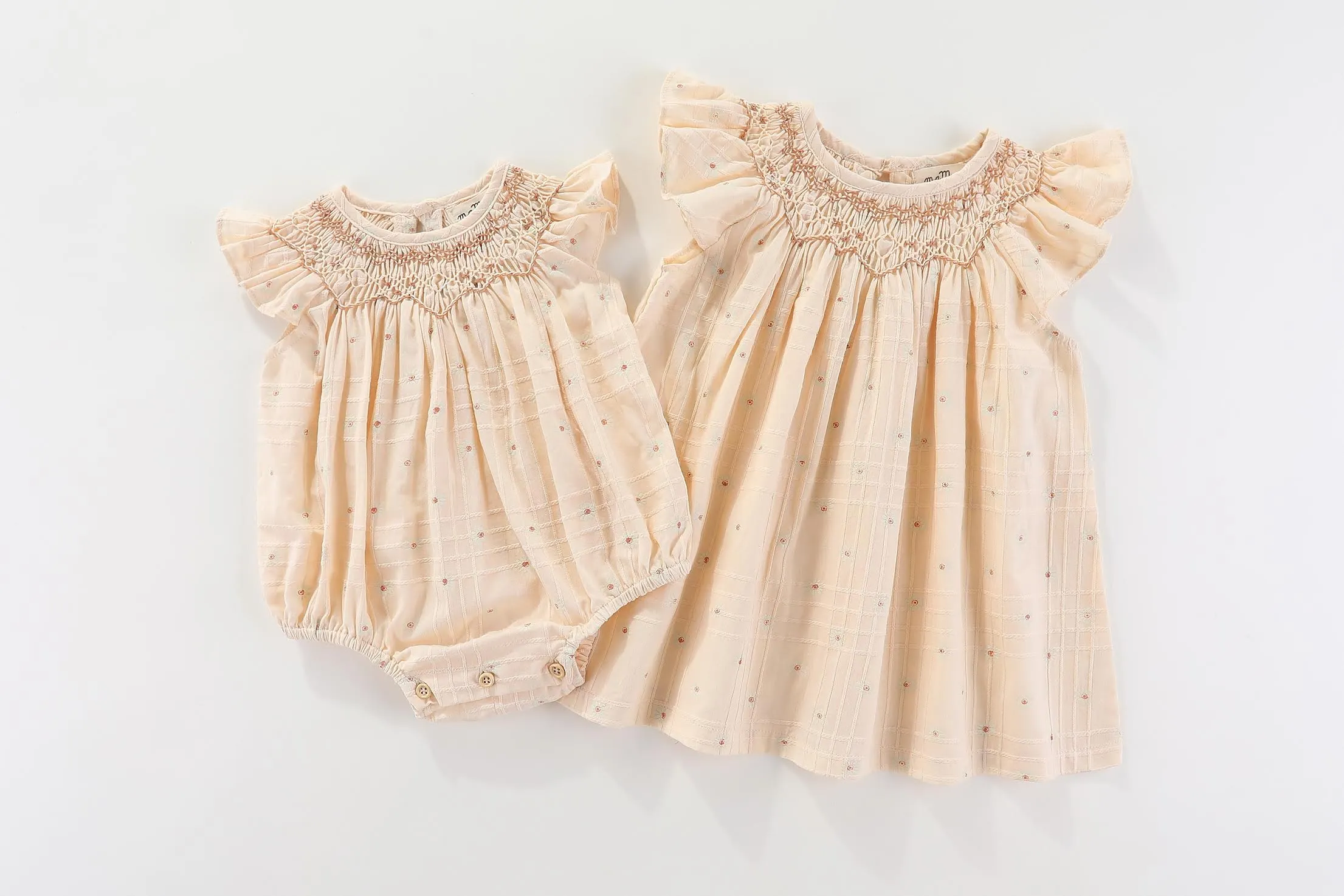 Le Parisien summer romper: 0-3M, 3-6M, 6-12M, 1-2Y, 2-3Y