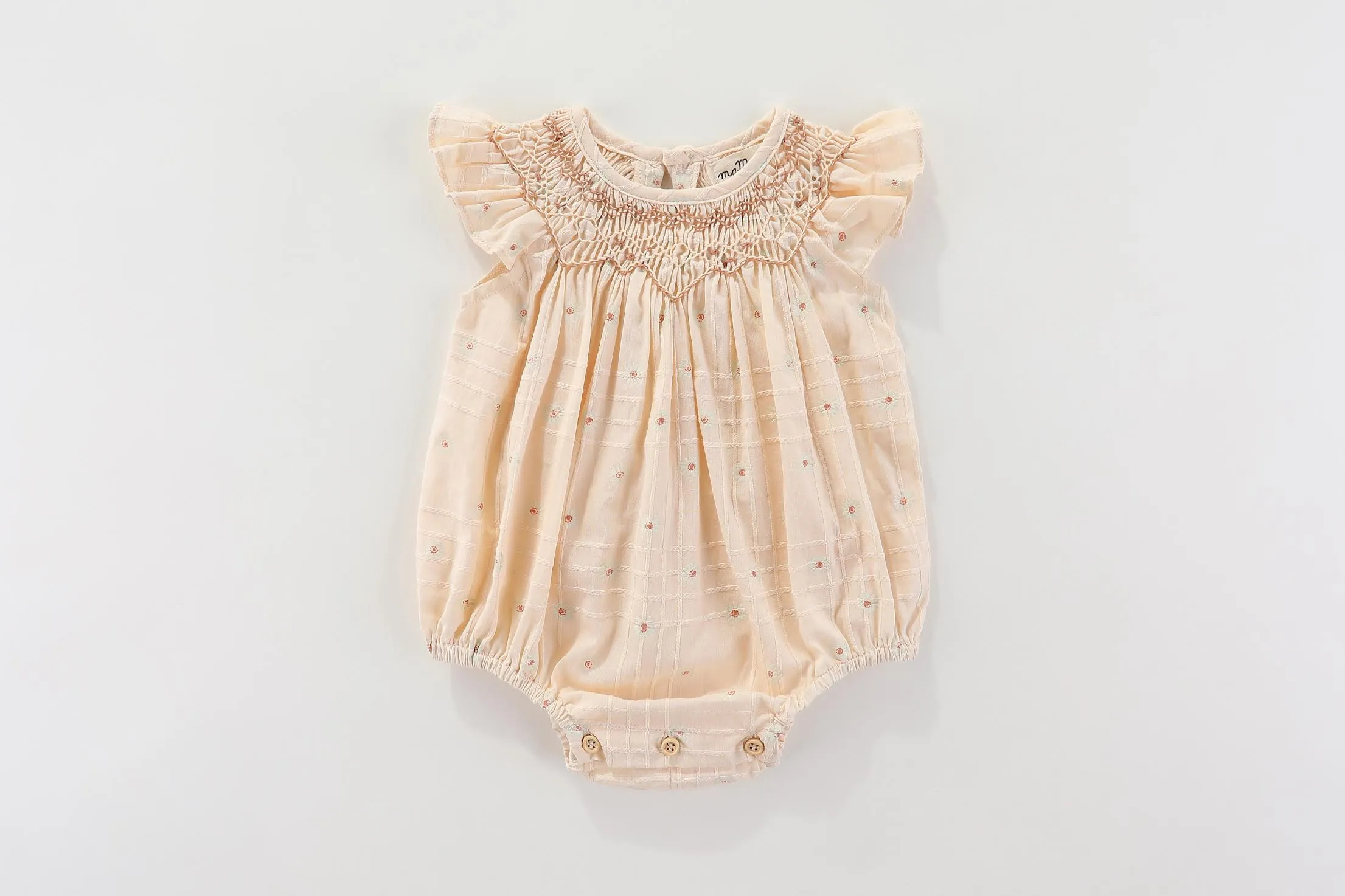 Le Parisien summer romper: 0-3M, 3-6M, 6-12M, 1-2Y, 2-3Y