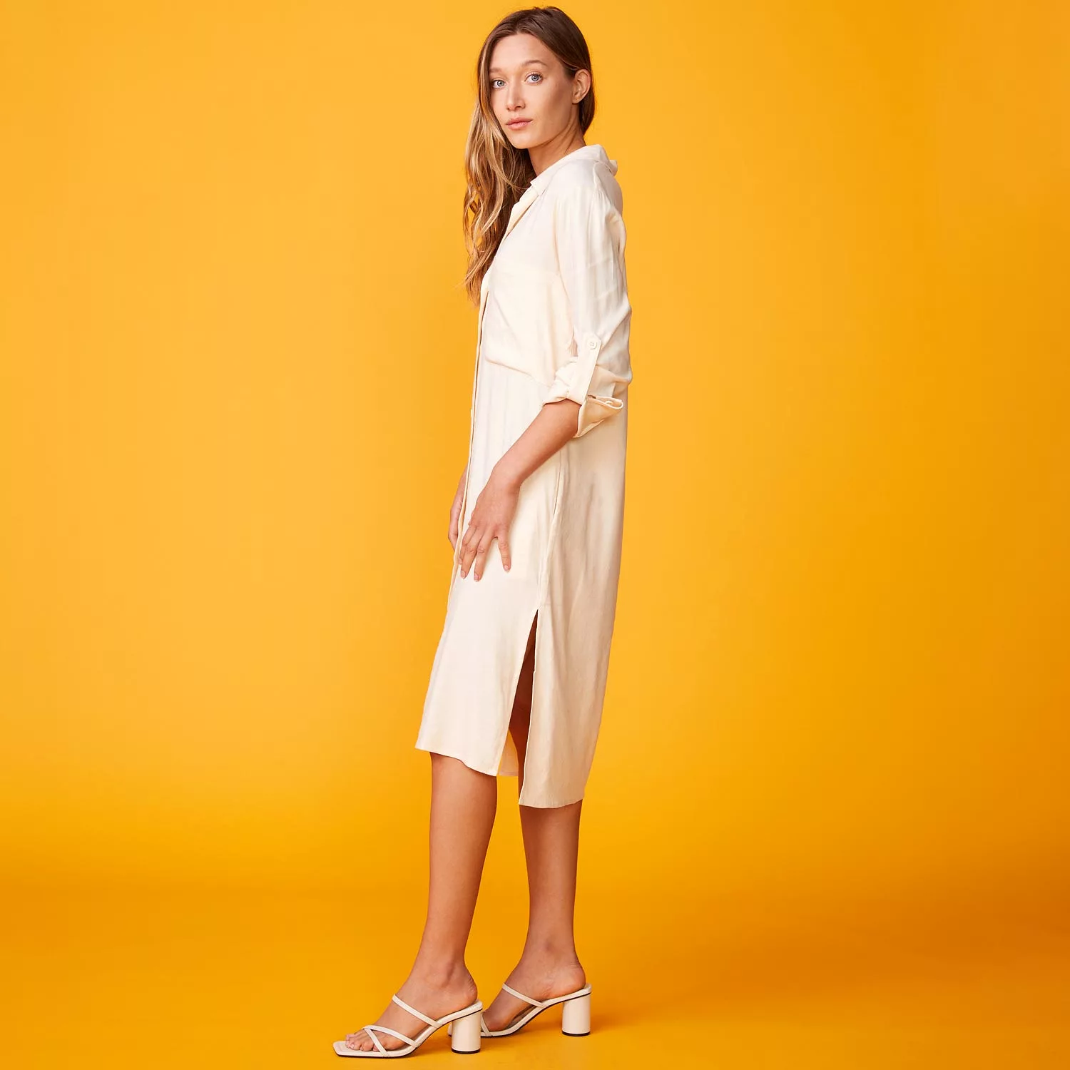 Linen Shirt Dress