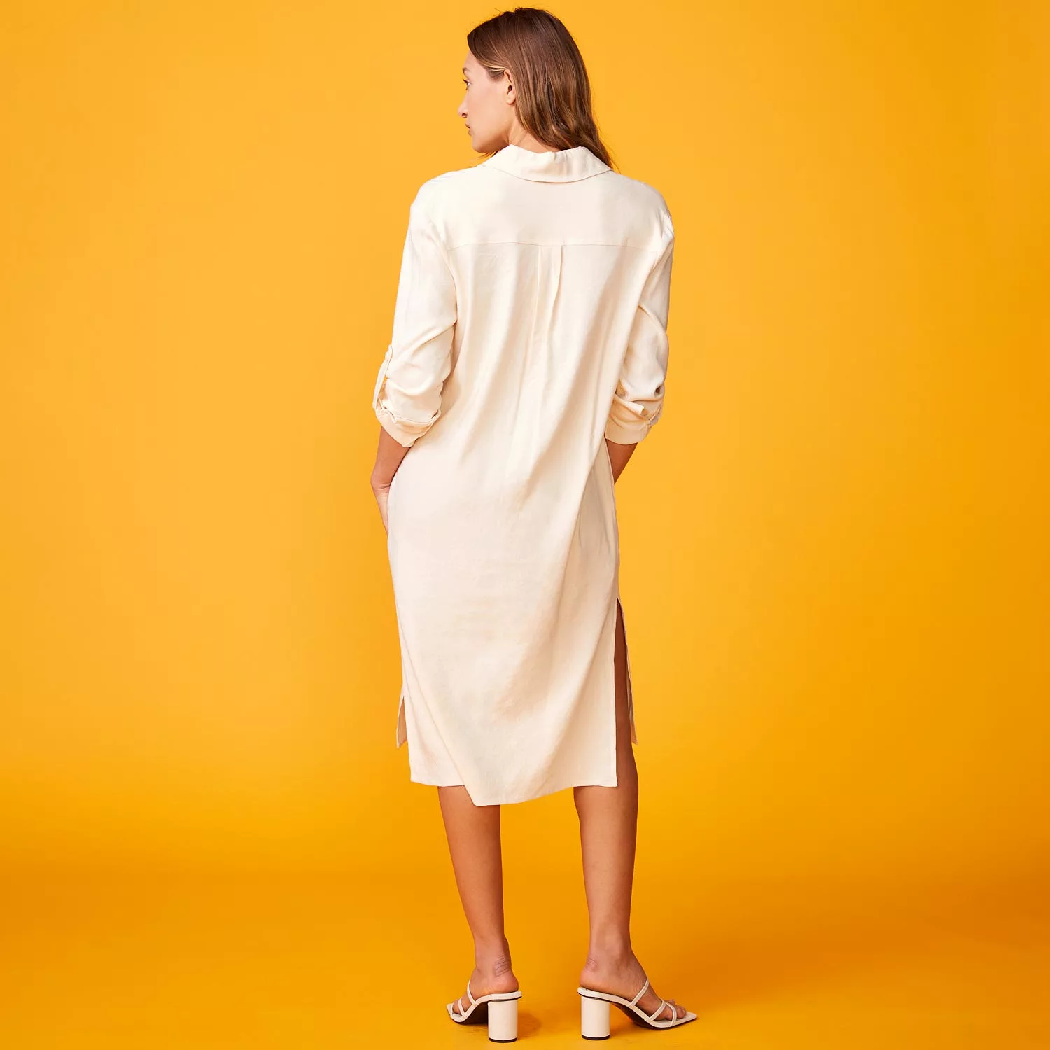 Linen Shirt Dress