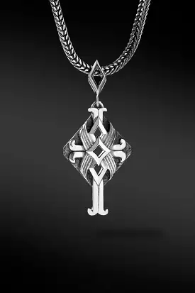 Lotus Cross Different Pendant