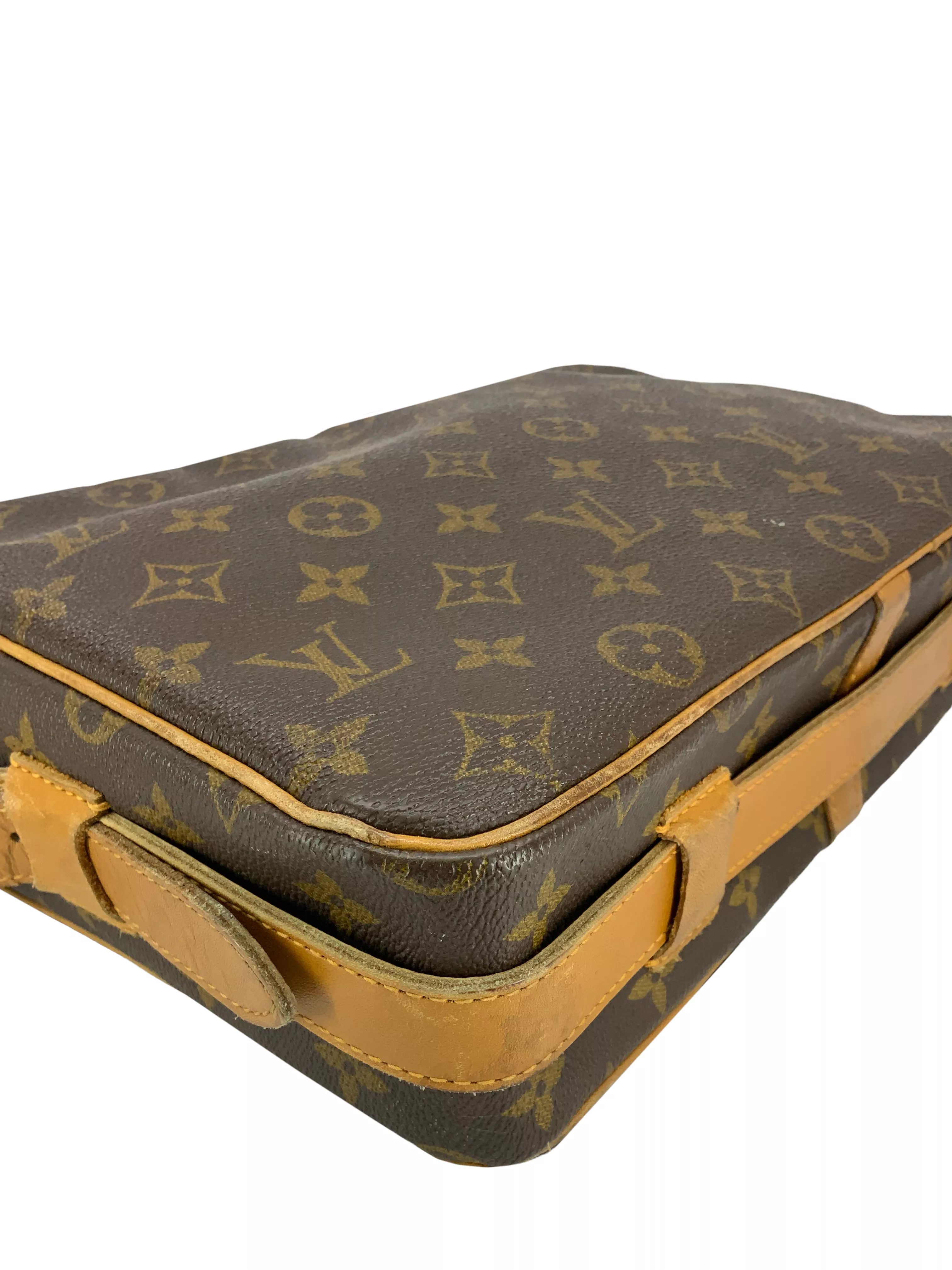 Louis Vuitton Vintage French Company Monogram Canvas Sac Bandouliere 30 Bag