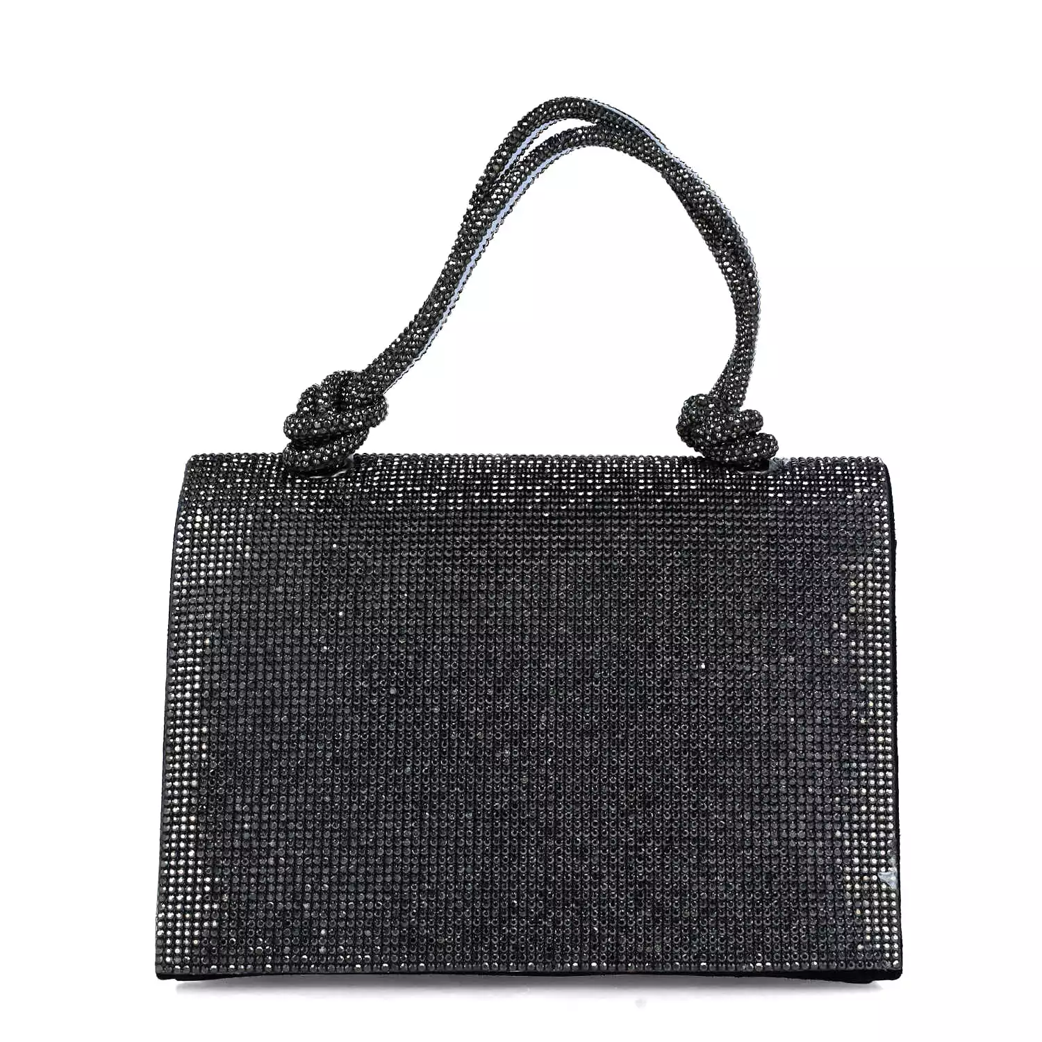 Menbur Black Shimmer Occasion Bag