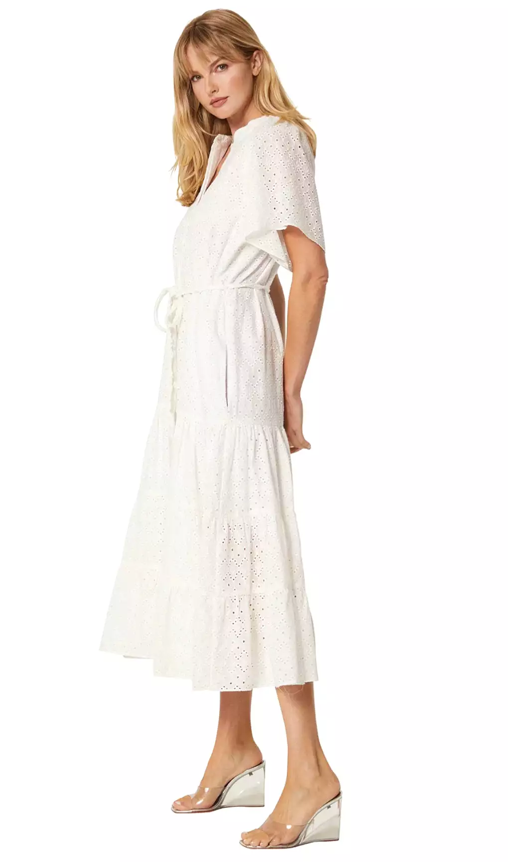 Misa - Mallory Dress - White