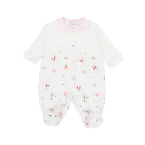 Monnalisa Baby Romper With Bows