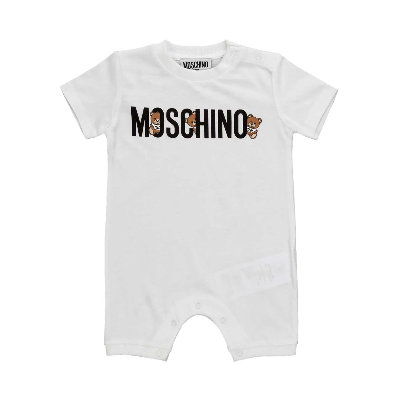 Moschino Unisex Cotton Romper