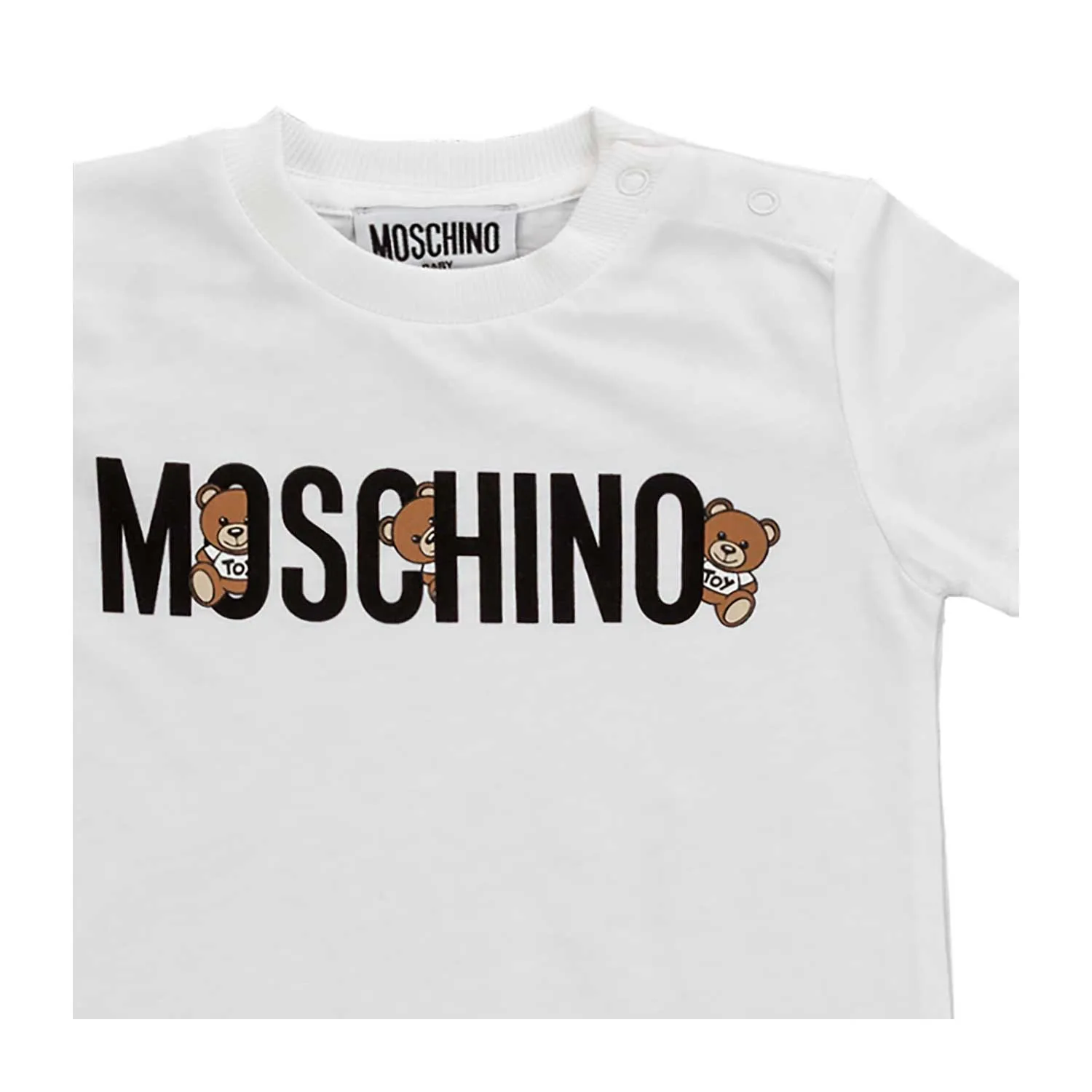 Moschino Unisex Cotton Romper