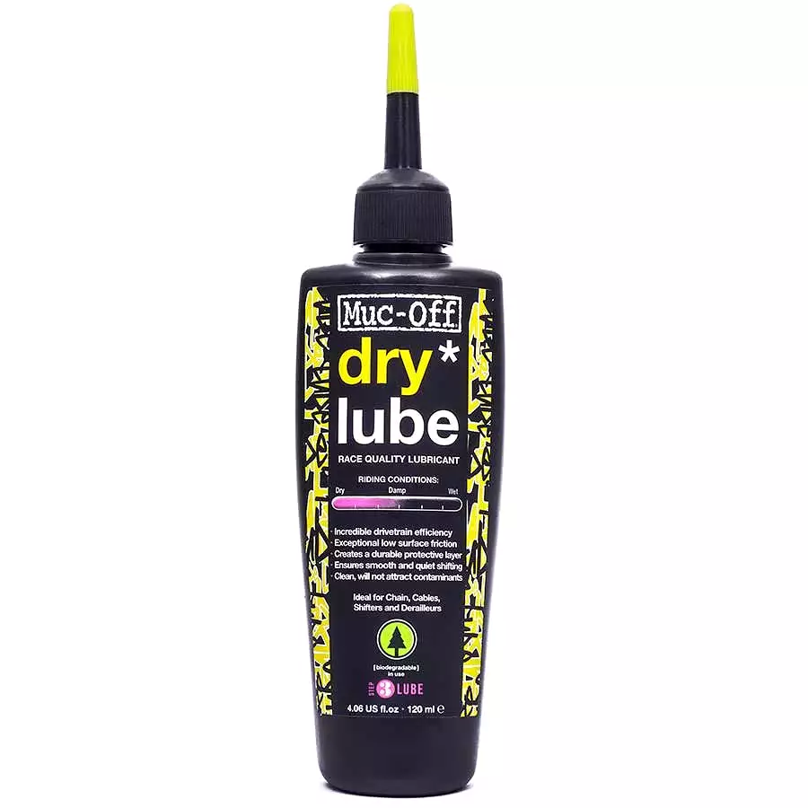 Muc-Off Bicycle Bio Dry-Lube 120ml Race Quality Chain Lubricant New