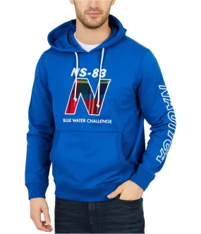 Nautica Mens Classic Fit Logo Hoodie Sweatshirt