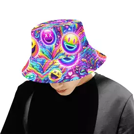 Neon Joy Unisex Rave Bucket Hat