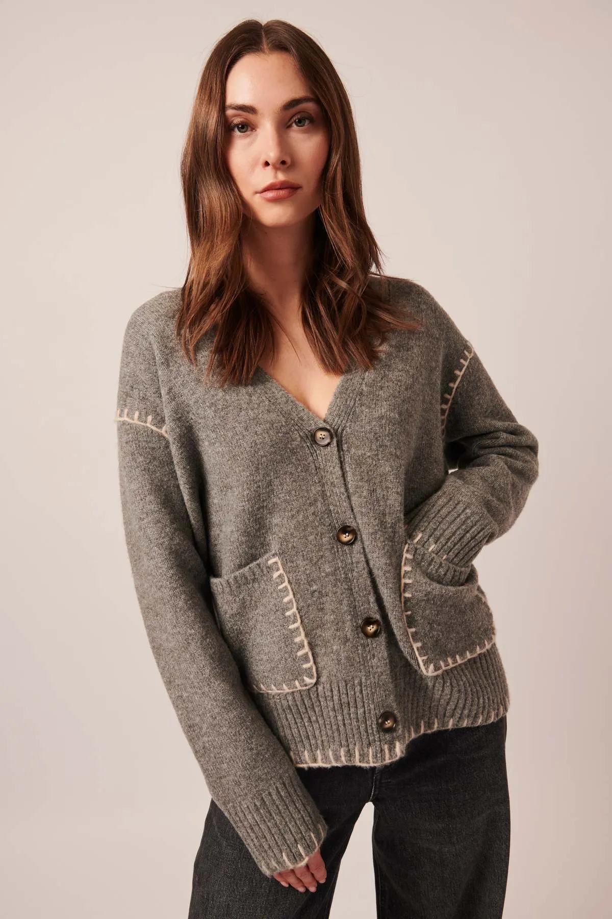 Noelle Sweater - Smoky Quartz