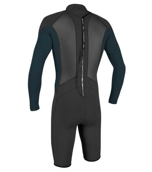 Original Mens 2mm Long Sleeve Shorty Summer Wetsuit 2018 - Slate