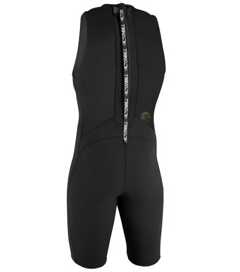 O'Neill Original 2mm Back Zip Sleeveless Shorty Wetsuit 2024 - Black