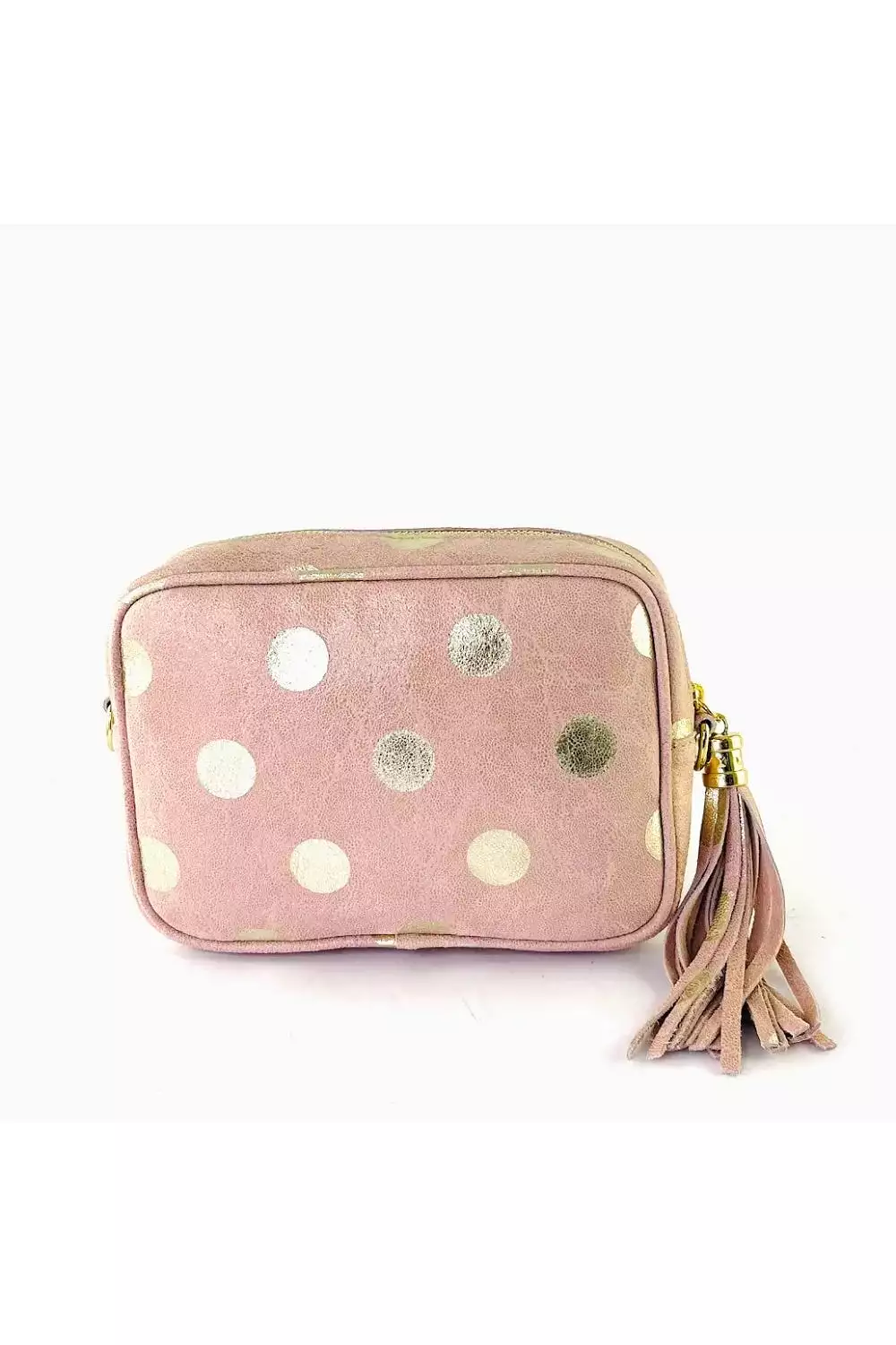 PARIS LAMINITO CROSS BODY BAG DOT PINK