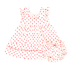 Pink Chicken - Judith Dress Set - Paper Hearts