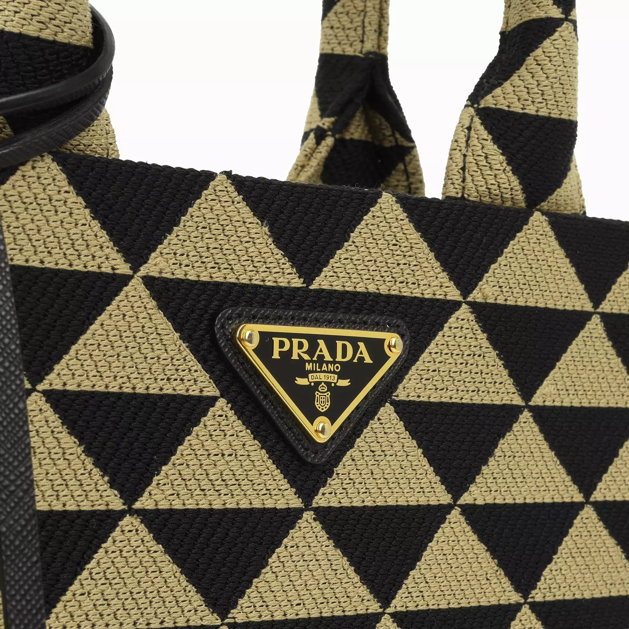 Prada Small Prada Symbole Embroidered Bag