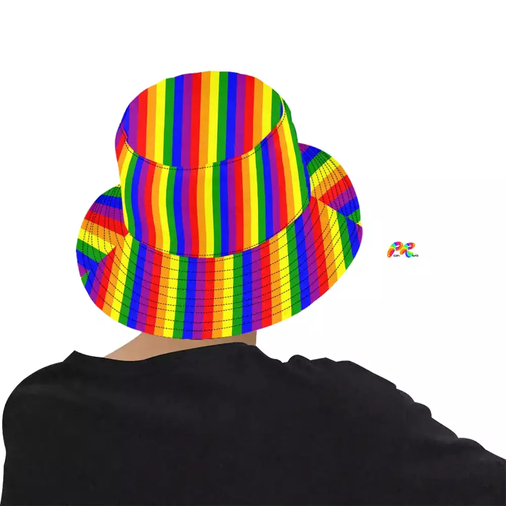 Pride Stripes Bucket Hat